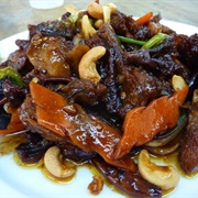 Roast Duck With Cashew Nuts