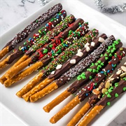 Chocolate-Covered Pretzel Stick / Rod