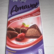 Milka Amavel Chocolate Cherry Mousse
