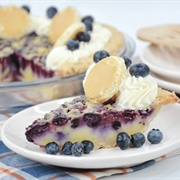 Blueberry Pancake Pie