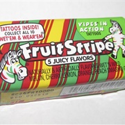 1962: Fruit Stripe Gum