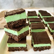Mint Nanaimo Bars