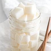 Pickled White Radish