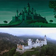 The Royal Castle in Sleeping Beauty / Neuschwanstein Castle in Bavaria, Germany