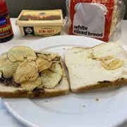 Marmite and Chip Sandwich