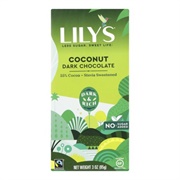 Lily's Coconut Dark Chocolate 55% Cocoa