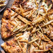 French Fry Pizza