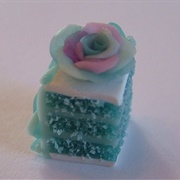 Blue Raspberry Jelly Cake