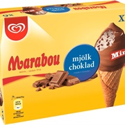Marabou Ice Cream Mini Milk Chocolate