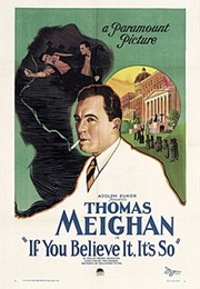 If You Believe It, It's So (1922)