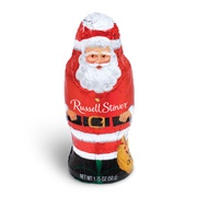 Russell Stover Hollow Milk Chocolate Santa
