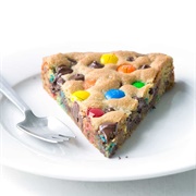 M&M Candy Cookie Pie