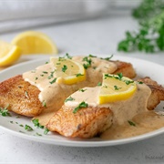 Fish in Cream Sauce