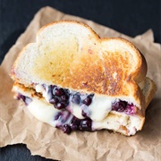 Blueberry Brie Grilled Cheese