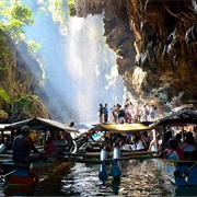 Cukang Taneuh (Green Canyon), West Java, Indonesia