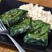 Egg and Swiss Chard Wrap