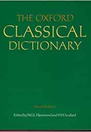 The Oxford Classical Dictionary (2nd Ed) (Hammond & Scullard)