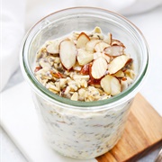 Honey Almond Overnight Oats