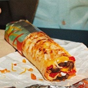 Taco Bell Double Steak Grilled Cheese Burrito