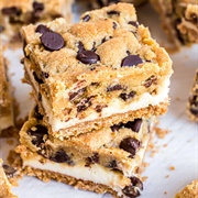 Chocolate Chip Cheesecake Bars