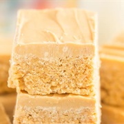 White Chocolate Peanut Butter Scotcheroos