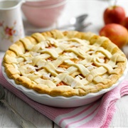 Apple, Elderflower and Almond Pie
