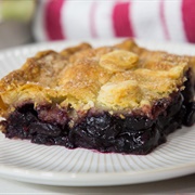 Summer Cherry Lattice Slab Pie