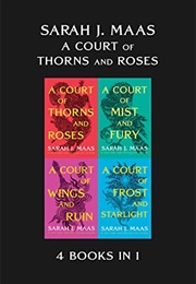 A Court of Thorns and Roses (4 Book Bundle) (Sarah J. Maas)