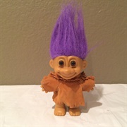 Baby Doll Boy Purple Hair