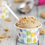 Peanut Butter Banana Ice-Cream