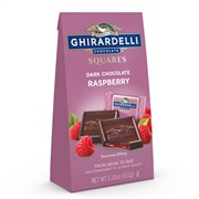 Ghirardelli Squares Dark Chocolate Raspberry