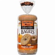 Pumpkin Spice Bagel