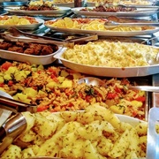 Eating at a Kilo Restaurant in Brazil