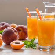 Iced Peach Juice