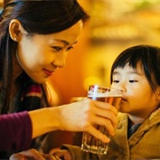 Sip Their Parents' Alcohol Like It Was No Big Deal