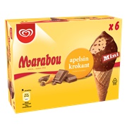 Marabou Ice Cream Mini Orange Britle