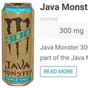 Java Monster 300 Triple Shot