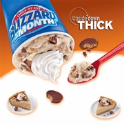 Dairy Queen Reese's Peanut Butter Cup Pie Blizzard