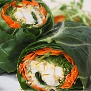 Egg and Carrot Wrap