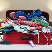 Pack Half as Much as You Think You'll Need.