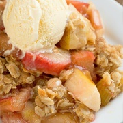 Apple and Rhubarb Oatmeal