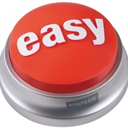 Staples "That Was Easy Button"