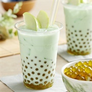 Green Apple Bubble Tea