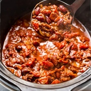 Rhode Island: Slow-Cooker Chili