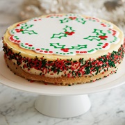Christmas Cookie Cheesecake