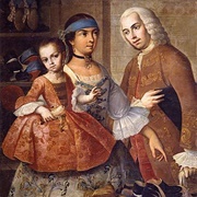 De Español Y Mestiza, Castiza (Miguel Cabrera)