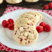 Raspberry Cheesecack Cookies