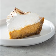 Pumpkin Meringue Pie With Pecan Graham Crust