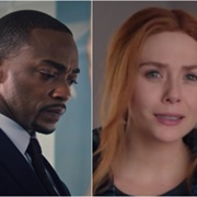Scarlet Falcon - Sam Wilson and Wanda Maximoff