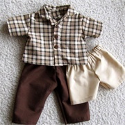 Baby Doll Brown Pants